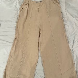 Good Luck Gem Oatmeal High Waist Culottes (NWT)